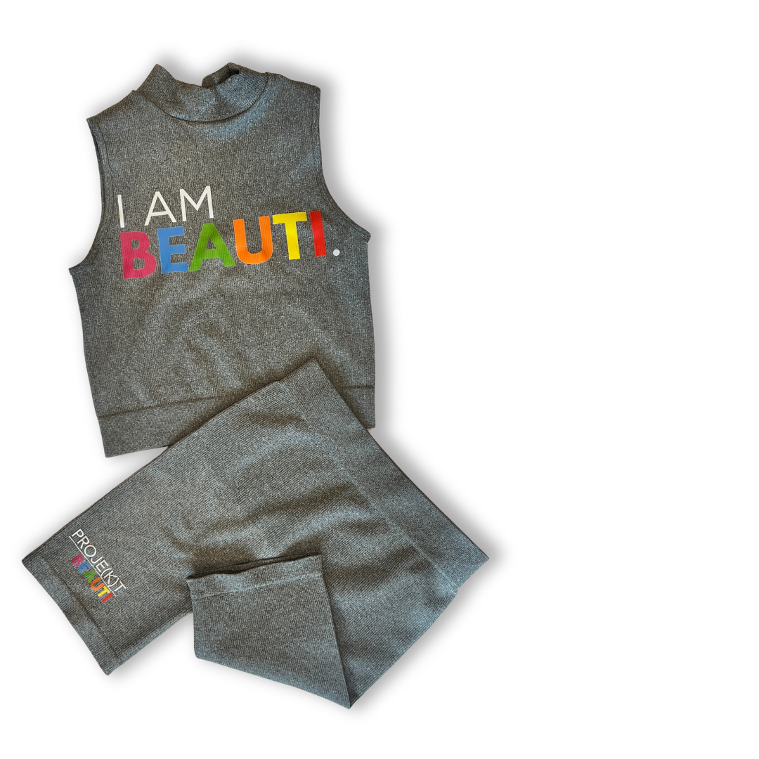 LIMITED EDITION! -PROJEKT BEAUTI TWO PIECE SET GRAY