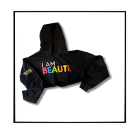 BEAUTI CROPPED HOODIE